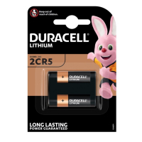 Duracell 2CR5 / DL245 Lithium batterij (1 stuk, 6V, 1400 mAh) ADU00055