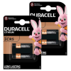 Duracell 2CR5 / DL245 Lithium batterij (2 stuks, 6V, 1400 mAh)