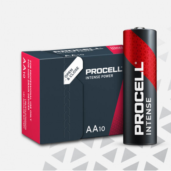 Besnoeiing beloning verdrietig Aanbieding: Duracell Procell Intense AA / LR06 / MN1500 Alkaline Batterij  (100 stuks) Duracell 123accu.nl