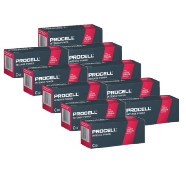Duracell Aanbieding: Duracell Procell Intense C / LR14 / MN1400 Alkaline Batterij (100 stuks)  ADU00266 - 1