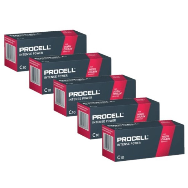 Duracell Aanbieding: Duracell Procell Intense C / LR14 / MN1400 Alkaline Batterij (50 stuks)  ADU00260 - 1
