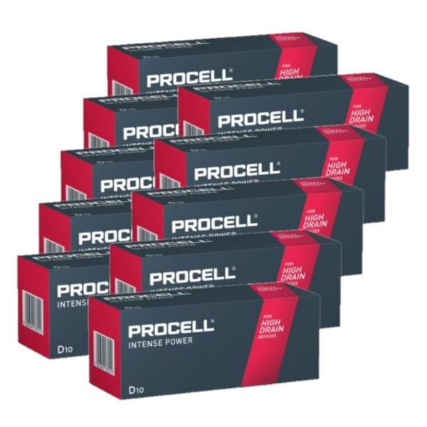 Aanbieding: Duracell Procell Intense D / LR20 / MN1300 Alkaline Batterij (100 stuks) ADU00269 - 1