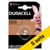 Duracell CR1220 3V Lithium knoopcel batterij 5 stuks