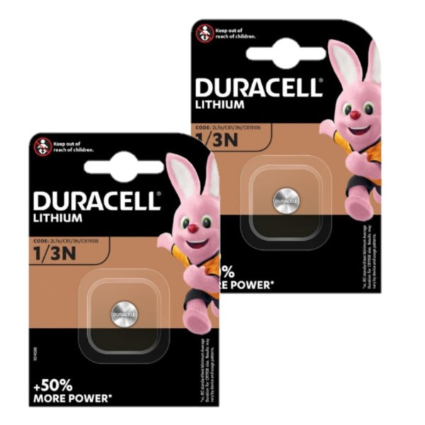 Duracell CR1/3N 3V Lithium batterij 2 stuks ADU00303 - 1