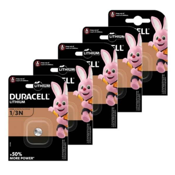 Duracell CR1/3N 3V Lithium batterij 5 stuks ADU00305 - 1