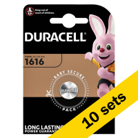 Duracell CR1616 3V Lithium knoopcel batterij 10 stuks  ADU00280