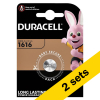 Duracell CR1616 3V Lithium knoopcel batterij 2 stuks