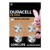 Duracell CR2016 3V Lithium knoopcel batterij 4 stuks  ADU00416