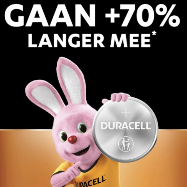 Duracell CR2025 3V Lithium knoopcel batterij 4 stuks  ADU00417 - 2