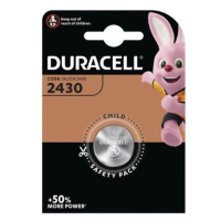 Duracell CR2430 3V Lithium knoopcel batterij 1 stuk  ADU00152