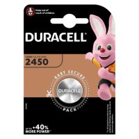 Duracell CR2450 3V Lithium knoopcel batterij 1 stuk  ADU00150