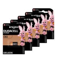 Bestel 5 stuks Duracell CR2 batterijen