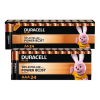 Combi deal: Duracell Power Boost 150% Extra Life AA + AAA alkaline batterij (2x 24 stuks)