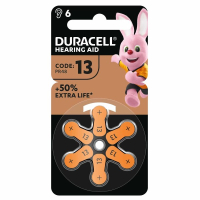 Duracell EasyTab 13 / PR48 / Oranje gehoorapparaat batterij (6 stuks)  ADU00410