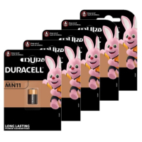 Duracell MN11 / A11 / V11A Alkaline 6V Batterij (5 stuks) ADU00317