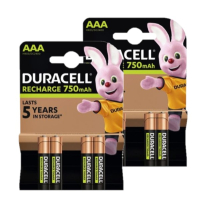 Bestel 2 verpakkingen (8 batterijen)