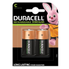 Duracell Oplaadbare C / HR14 Ni-Mh Batterijen (2 stuks, 3000 mAh)