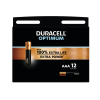 Duracell Optimum AAA / MN2400 / LR03 Alkaline Batterij (12 stuks)  ADU00195 - 1