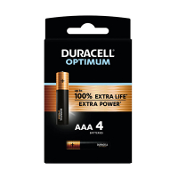 Duracell Optimum AAA / MN2400 / LR03 Alkaline Batterij (4 stuks)  ADU00197