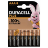Duracell Plus 100% Extra Life AAA / MN2400 / LR03 Alkaline Batterij (8 stuks)