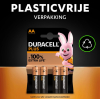 Duracell Plus 100% Extra Life AA / MN1500 / LR06 alkaline batterij 120 stuks  ADU00358 - 6