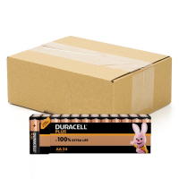 Duracell Plus 100% Extra Life AA / MN1500 / LR06 alkaline batterij 240 stuks  ADU00355