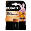 Duracell Plus 100% Life 9V / 6LR61 / E-Block Alkaline Batterij (1 stuk)