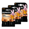 Duracell Plus 100% Life 9V / 6LR61 / E-Block Alkaline Batterij (5 stuks)