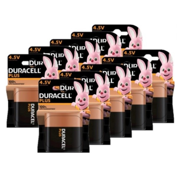 Duracell Plus Power 3LR12 / MN1203 / 4.5 Volt Alkaline Batterij 10 stuks  ADU00325 - 1