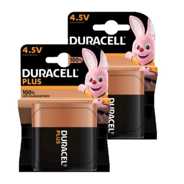 Duracell Plus Power 3LR12 / MN1203 / 4.5 Volt Alkaline Batterij 2 stuks  ADU00324 - 1