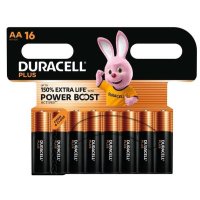 Duracell Plus Power Boost 150% Extra Life AA / MN1500 / LR06 Alkaline Batterij (16 stuks) ADU00398