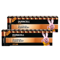 Duracell Plus Power Boost 150% Extra Life AA / MN1500 / LR06 Alkaline Batterij (48 stuks) ADU00425