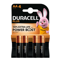 Duracell Plus Power Boost 150% Extra Life AA / MN1500 / LR06 Alkaline Batterij (4 stuks) ADU00394