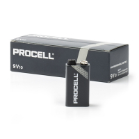 Duracell Procell 9V / 6LR61 / E-Block Alkaline Batterij (10 stuks)  ADU00188