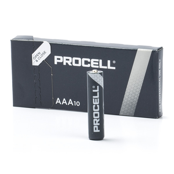 Duracell Procell Constant Power AAA / LR03 / MN2400 Alkaline Batterij (10 stuks)  ADU00189 - 1