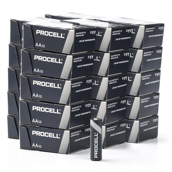 Duracell Procell Constant Power AA / LR06 / MN1500 Alkaline Batterij (200 stuks) ADU00351 - 1
