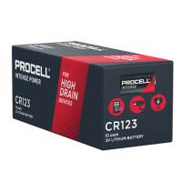 Duracell Procell Intense CR123 / CR123A Lithium Batterijen (10 stuks, 3V, 1600 mAh)  ADU00238
