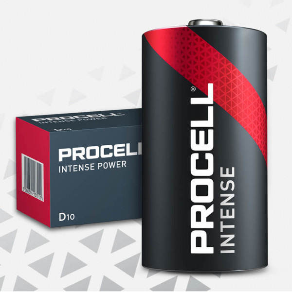 Duracell Procell Intense D / LR20 / MN1300 Alkaline Batterij (10 stuks)  ADU00207 - 1