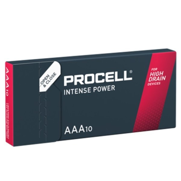 Duracell Procell Intense Power AAA / LR03 / MN2400 Alkaline Batterij (10 stuks)  ADU00201 - 1