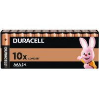 Duracell plus AAA MN2400 batterij (24 stuks)  204501