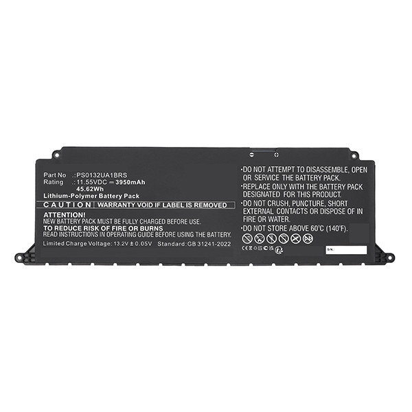 Dynabook PS0132UA1BRS accu (11.55 V, 3950 mAh, 123accu huismerk) ADY00229 - 1