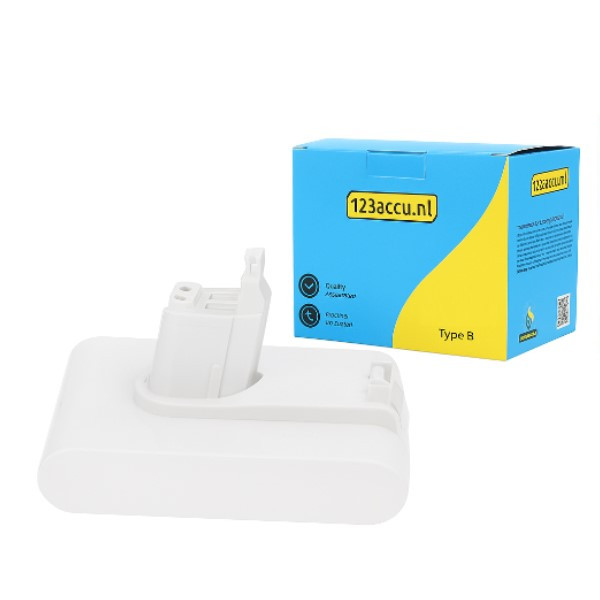 Dyson 202932-02 / 917083-01 type B accu wit (22.8 V, 2.5 Ah, 123accu huismerk) ADY00016 - 1