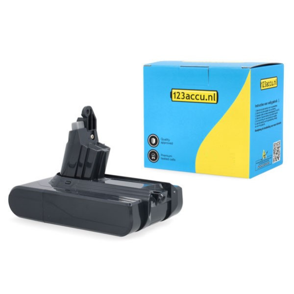 Dyson V6 / DC62 / 967810-21 accu (21.6 V, 2.5 Ah, 123accu huismerk) ADY00017 - 1