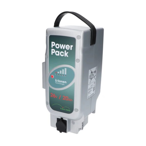 Vision Panasonic / Flyer Zitbuis fietsaccu (26 V, 20 Ah, 510 Wh, origineel) AEB00017 - 1