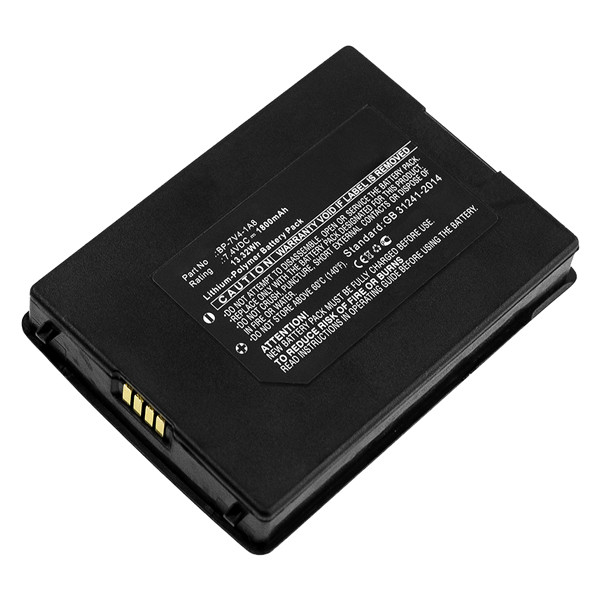 E-Seek BP-7V4-1A8 accu (2000 mAh, 123accu huismerk)  AES00004 - 1