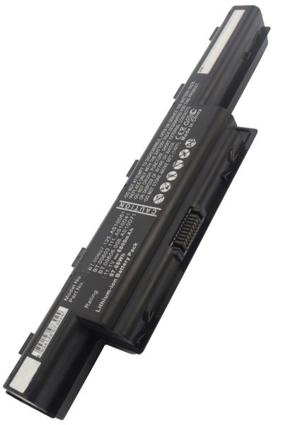 E-machines AS10D / AS10D31 / AS10D3E accu (11.1 V, 8800 mAh, 123accu huismerk)  AEM00043 - 1