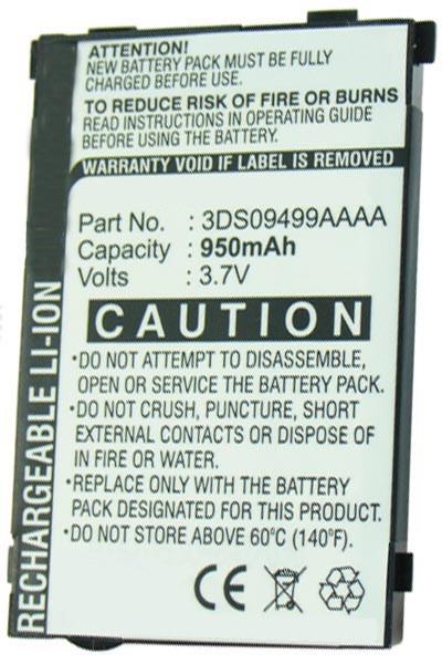 EOL- Alcatel 3DS09499AAAA accu (950 mAh, 123accu huismerk) AAL00045 - 1