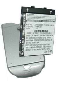 EOL- HTC PH17B / PH17C / AHTXD2SN accu (2400 mAh, 123accu huismerk) AHT00015