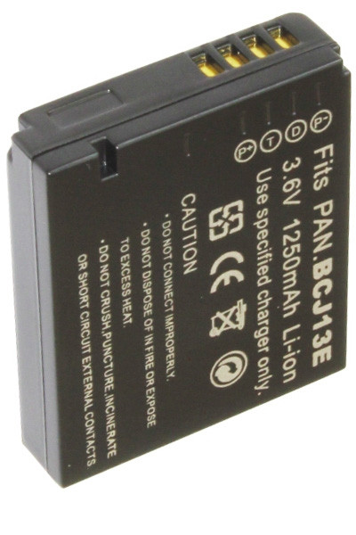 EOL- Leica BP-DC10 / BP-DC10-E / DMW-BCJ13 accu (1250 mAh, 123accu huismerk) ALE00208 - 1
