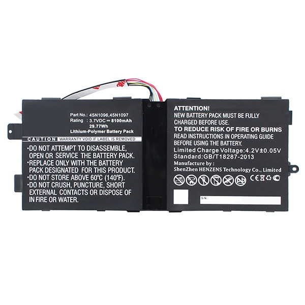EOL- Lenovo 45N1096 / 45N1097 accu (8100 mAh, 123accu huismerk) ALE00329 - 1